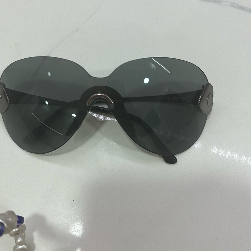 Christian Dior sunglasses.